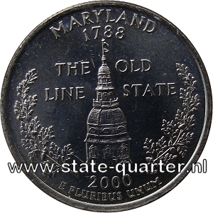 Maryland State Quarter 2000