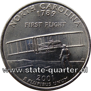 North Carolina State Quarter 2001
