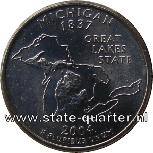 Michigan State Quarter 2004