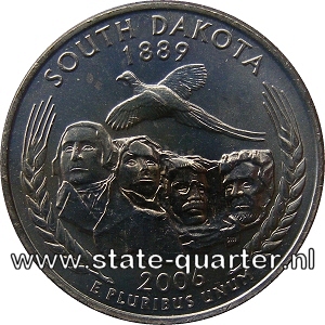 South Dakota State Quarter 2006