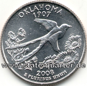 Oklahoma State Quarter 2008