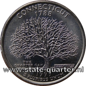 Connecticur State Quarter 1999