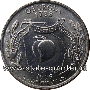 Georgia State Quarter 1999