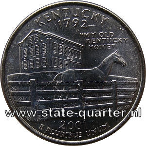 Kentucky State Quarter 2001