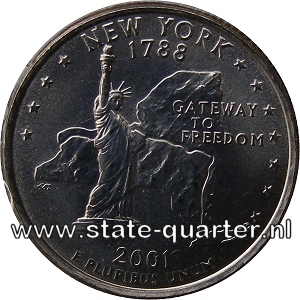 New York State Quarter 2001