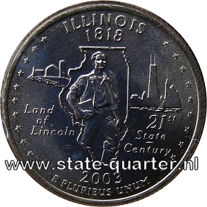 Illinois State Quarter 2003