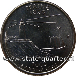 Maine State Quarter 2003