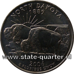 North Dakota State Quarter 2006