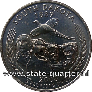South Dakota State Quarter 2006