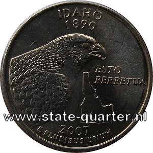 Idaho State Quarter 2007