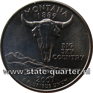 Monatana State Quarter 2007