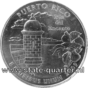 Puerto Rico State Quarter 2009